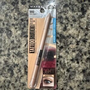 Maybelline‎ Tattoo Studio Eyeliner Shade Rose Quartz (980) Brand New